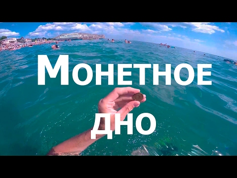 Видео: Монетное дно (подводный поиск)
