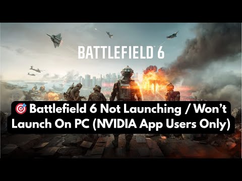 Видео: 🎮 «Как исправить ошибку, из-за которой Battlefield 6 не запускается на ПК (только для пользовател...