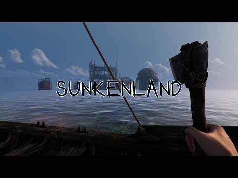 Видео: Sunkenland (Затонувшая страна) Продолжаем выживать №4