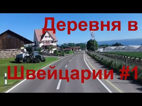 Видео: Как живут в деревне  Швейцарии. Сельское хозяйство Швейцарии #1