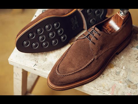Видео: Изготовление дерби из замши ручной работы в Москве