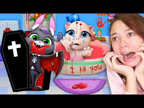 Видео: АНДЖЕЛУ УКУСИЛ ВАМПИР! В ДОМЕ ГОВОРЯЩИХ ДРУЗЕЙ ВАМПИР! ! НЕ ИГРАЙ в ГОВОРЯЩИХ ДРУЗЕЙ в 3 ЧАСА НОЧИ