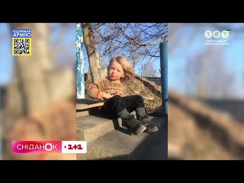 Видео: Маленький Лео перепел песню, чтобы поддержать Андрея Хливнюка после ранения