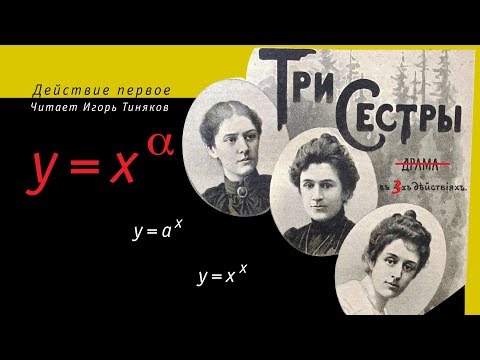 Видео: Три сестры. Действие первое. Степенная функция
