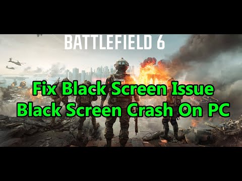 Видео: Исправление проблемы с черным экраном Battlefield 6/Вылет черного экрана/Черный экран после заста...