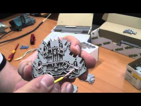 Видео: Клеммы WAGO. Отличия обычных наборных от TOP JOB