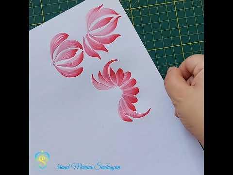 Видео: Пензлики для петриківського розпису. Марина Саркісян