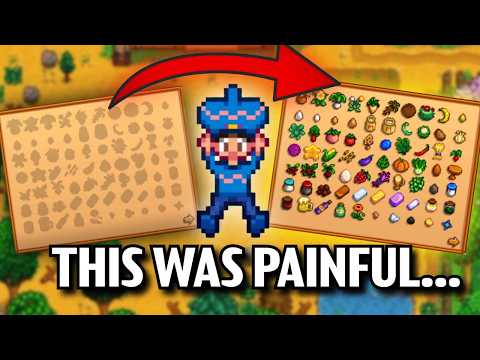 Видео: Завершение всей коллекции Stardew Valley Shipping по порядку