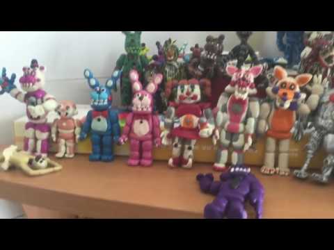 Видео: FNAF Абсолютно все аниматроники из пластилина.