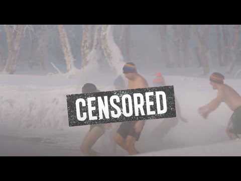 Видео: Камчатка зимой. Извержение вулкана. Пепел и горячие источники.