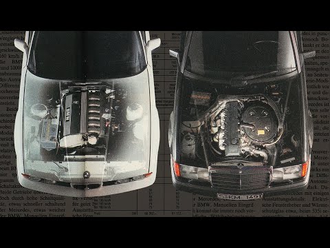 Видео: Mercedes W124 против BMW E34 • ПРОТИВОСТОЯНИЕ • КАК это БЫЛО?