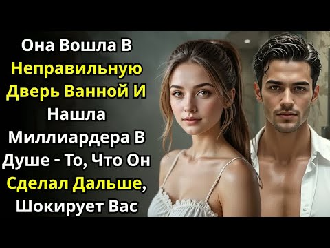 Видео: Она Вошла В Неправильную Дверь Ванной И Нашла Миллиардера В Душе - То, Что Он Сделал Дальше...
