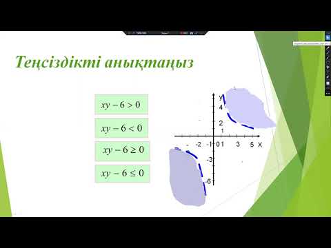 Видео: Екі айнымалысы бар теңсіздіктер