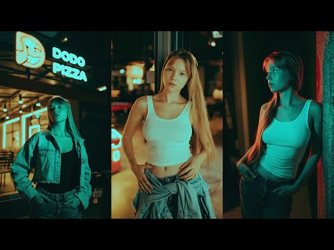 Видео: Sigma 35 mm c Canon R6II | Атмосфера ночной съемки с Aputure