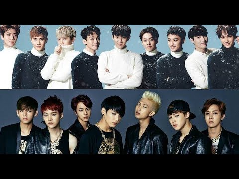 Видео: BTS vs EXO - КТО КРУЧЕ в К-РОР? Как поет бой-бэнд BTS? Как петь высокие песни, если низкий голос?