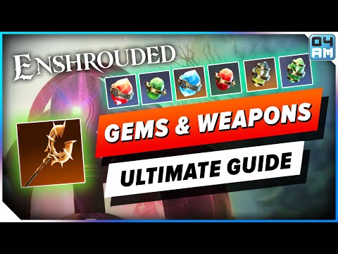 Видео: Enshrouded: ULTIMATE Gem Forge & Legendary Weapon Guide + Лучшие местоположения ферм!