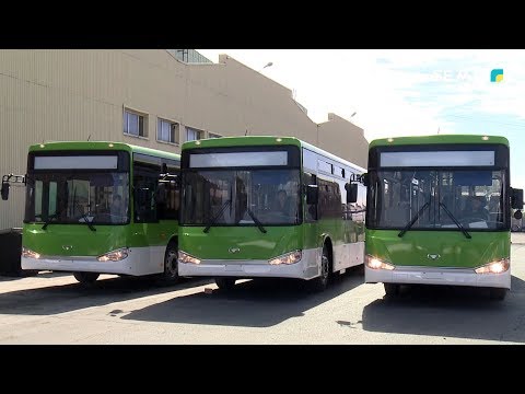 Видео: АВТОБУСЫ ИЗ СЕМЕЯ ПОПОЛНЯТ АВТОПАРК АТЫРАУ.