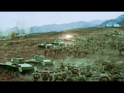 Видео: Японские танки притворялись, но китайские солдаты использовали минометы, чтобы удержать их от возвра