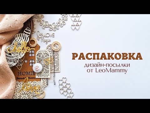 Видео: #Обзор Дизайнерской посылки от LeoMammy