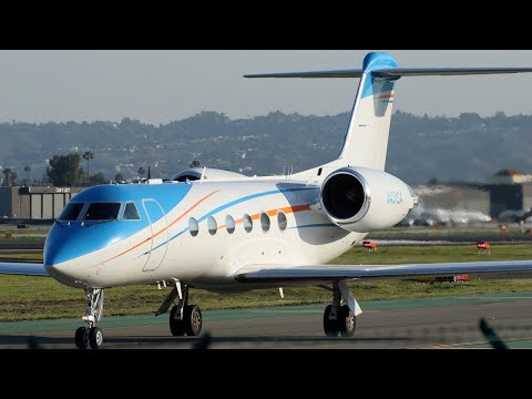 Видео: ЧАСТНЫЕ САМОЛЕТЫ Взлёт и посадка в аэропорту Ван-Найс (KVNY) Эпизод 8 | С авиадиспетчером 📻