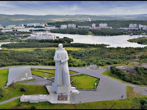 Видео: Murmansk - the largest city beyond the Polar Circle./ г. Мурманск - крупнейший  за полярным кругом.
