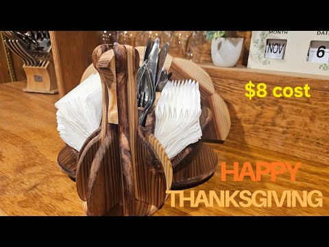 Видео: Контейнер для салфеток и столовых приборов!