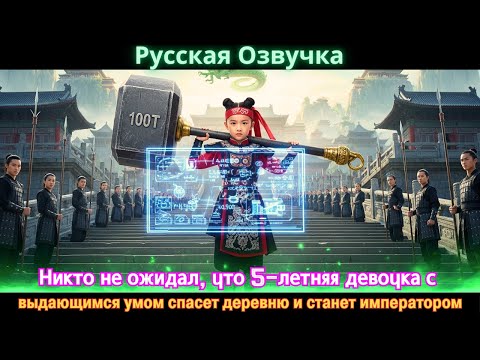 Видео: Никто не ожидал, что 5-летняя девочка с выдающимся умом спасет деревню и станет императором. #дорама
