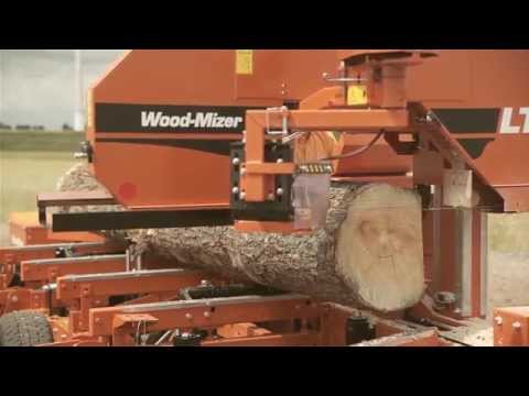 Видео: Перевозная ленточная пилорама Wood-Mizer LT20