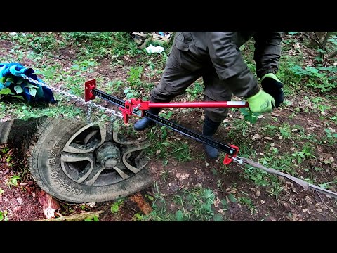 Видео: РЕЕЧНЫЙ ДОМКРАТ (ХАЙДЖЕК) в качестве ЛЕБЁДКИ