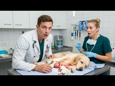 Видео: Ветеринар побледнел, когда увидел, кого родила собака — то, что произошло потом, шокировало всех!