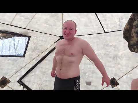 Видео: Палатка - БАНЯ СИБТЕРМО! Купальный сезон, первый лёд. Замечательный обзор от нашего подписчика!