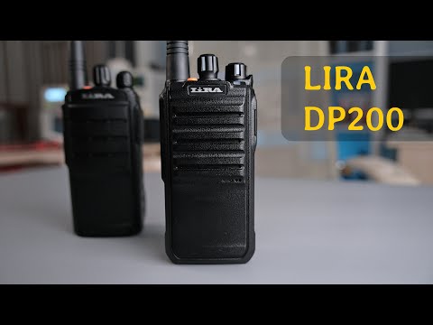 Видео: Цифровые радиостанции Lira DP200. Большой обзор и сравнение с DP100