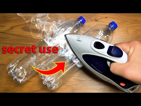 Видео: Мало кто знает этот секрет пластиковых бутылок! Просто нагрейте и удивитесь! 😱 | Творческий лайфха
