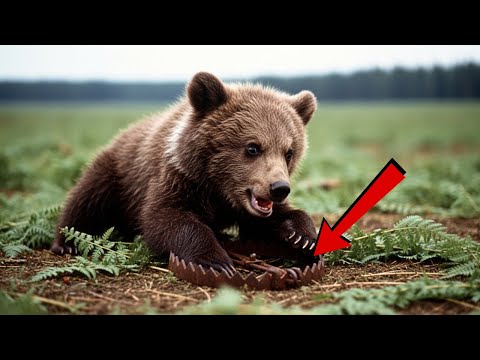 Видео: Медвежонок ПЛАКАЛ, когда попал в КАПКАН. Но после того, как ЛЕСНИК его спас — произошло НЕМЫСЛИМОЕ..