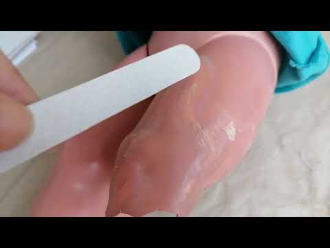 Видео: Реставрация немецкой антикварной куклы из тортулона