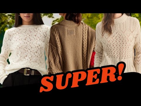 Видео: ♨️Улетные свитеры, джемперы, пуловеры. Awesome sweaters, jumpers, pullovers.