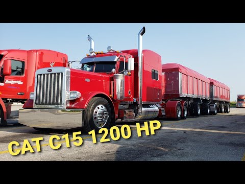 Видео: Peterbilt 379 на 1200 Сил. Трак произведение искусства.