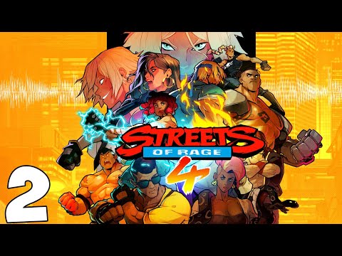 Видео: Streets of Rage 4. Прохождение. Часть 2 (Детектив Estel)