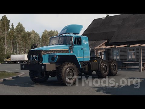 Видео: Мод Ural 44202 версия 1.1 для Euro Truck Simulator 2 (v1.54.x)