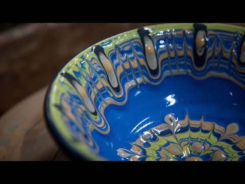 Видео: 🍯 Болгарская фляндровка Павел Калёнов на 4ceramics Гончарная школа Волшебство керамики