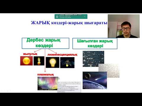 Видео: Жарықтың түзу сызықты таралуы