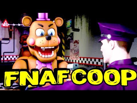 Видео: ПРОХОЖДЕНИЕ FNAF COOP АНИМАТРОНИКИ НАПАДАЮТ