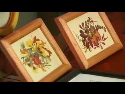 Видео: Как сделать картины из растений (флористическая живопись). Мастер класс