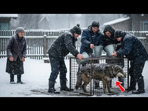 Видео: Они поливали волка ледяной водой… Но старушка сделала невозможное