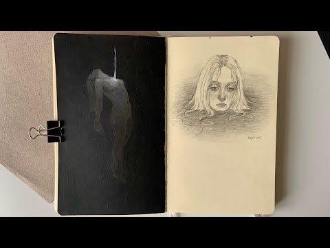 Видео: обзор скетчбука #8