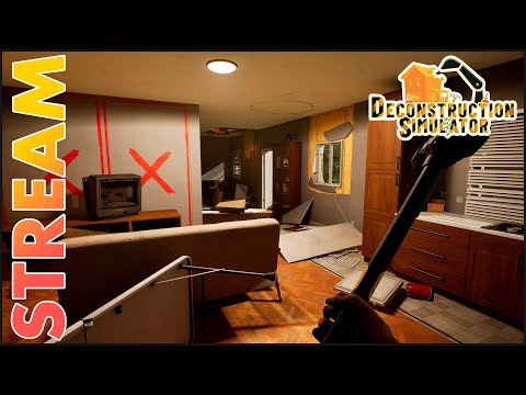 Видео: ЛОМАТЬ, НЕ СТРОИТЬ ► DECONSTRUCTION SIMULATOR ► STREAM ► ПРОХОЖДЕНИЕ 1 ► #gone_play