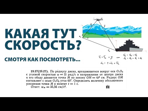 Видео: Сложное движение (отн. подвижных объектов)