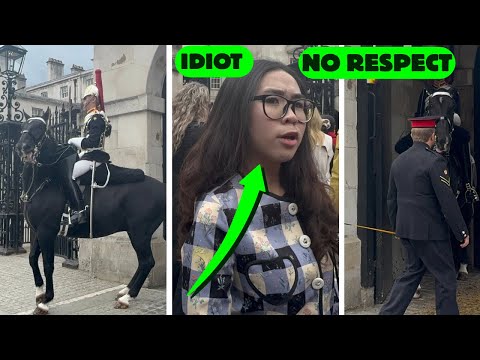 Видео: ИДИОТКА-КИТАЯНКА 🤬 Лошадь нервничает, капрал бдит туриста и говорит: «Я делаю то, что хочу»