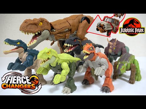 Видео: [🦖 Динозавр превращается в машину! ? ] T-REX из Парка Юрского периода полностью преобразился! ?