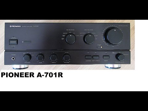 Видео: Усилитель PIONEER A-701R.Обзор.